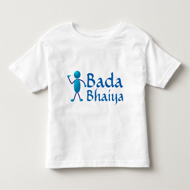 Bada Bhaiya (Big Brother) Kleinkind T-shirt (Vorderseite)
