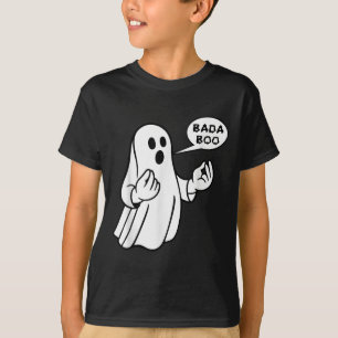 Bada Boo Italienischer Geist Lustiger Halloween T- T-Shirt