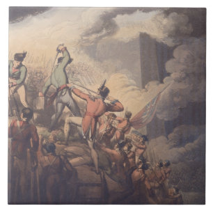Badajoz am 6. April 1812 'von den Siegen von Th Fliese