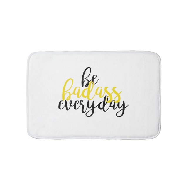 Badass Badmatte Badematte (Vorderseite)