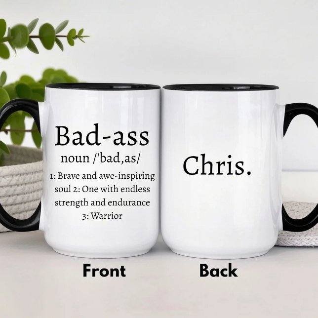 Badass-Definition Kaffeetasse (Von Creator hochgeladen)