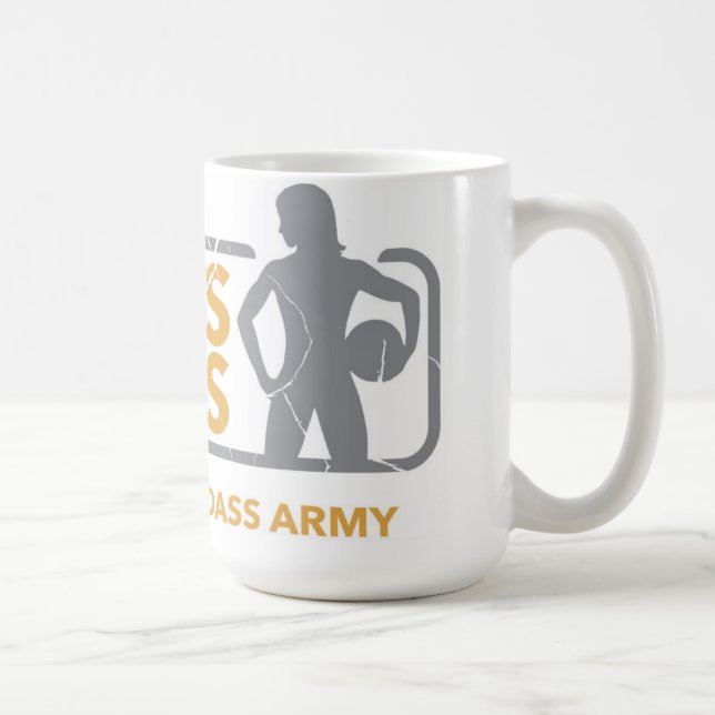 Badass Fitness-Kaffee-Tasse Kaffeetasse (Rechts)