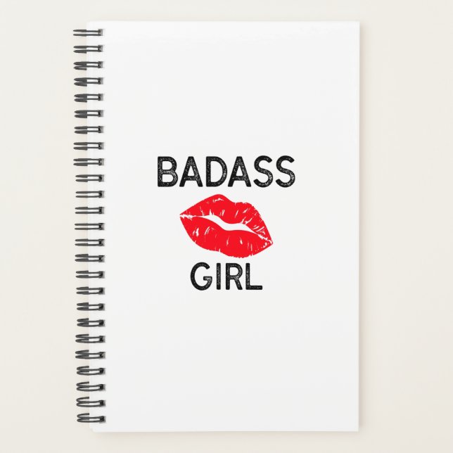 Badass Girl, Planner für Mädchen Planer (Vorderseite)