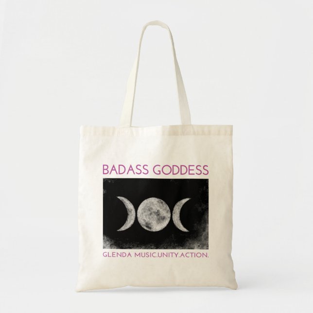 Badass Goddess-Tasche Tragetasche (Vorne)
