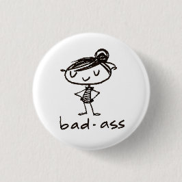 badass Knopf Button