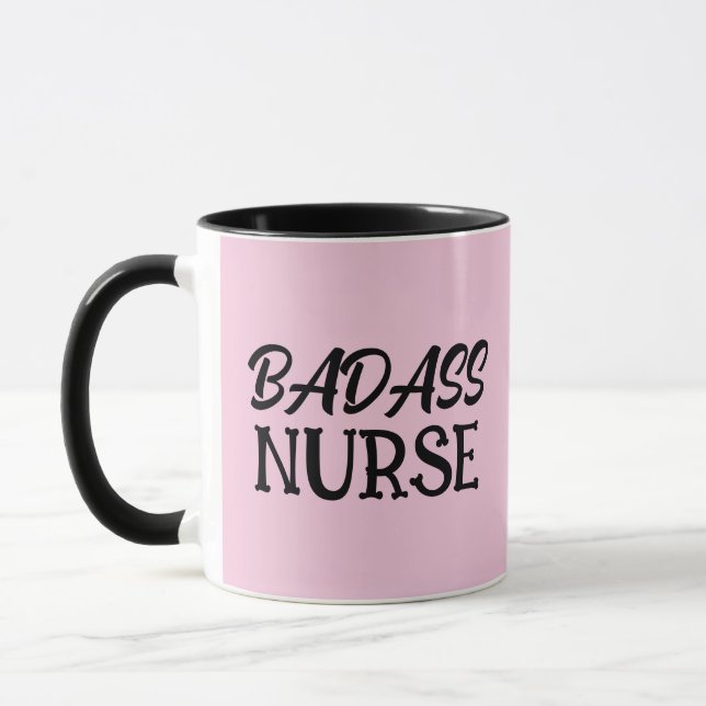 BADASS NURSE KAFFEE TASSE (Links)