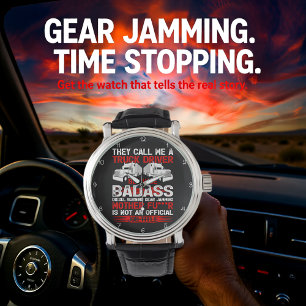 Badass Trucker: Kein offizieller Titel Armbanduhr