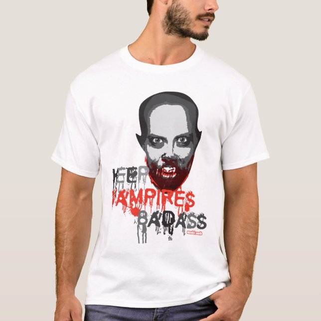 Badass Vampire T-Shirt (Vorderseite)