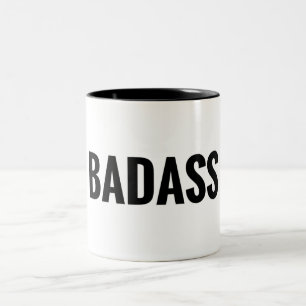 Badass Zweifarbige Tasse