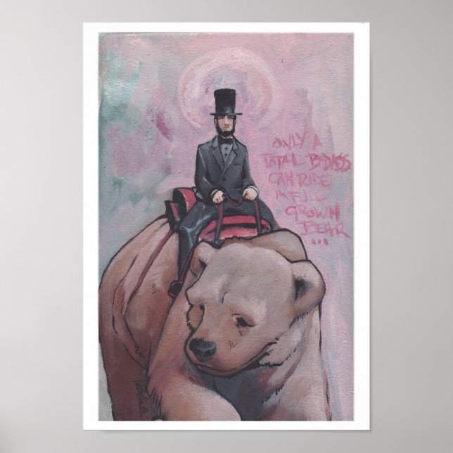 bADASSaBE_PRINT Poster (Vorne)