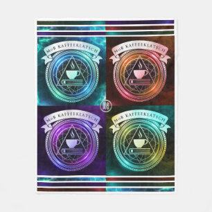 Badasserie- und Kaffeeklatschmagatten - Fleece Bla