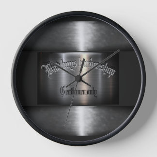 Badboy-Barber-Geschäft Uhr