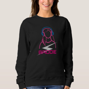 Baddie Lifestyle DJ Kopfhörer Sweatshirt