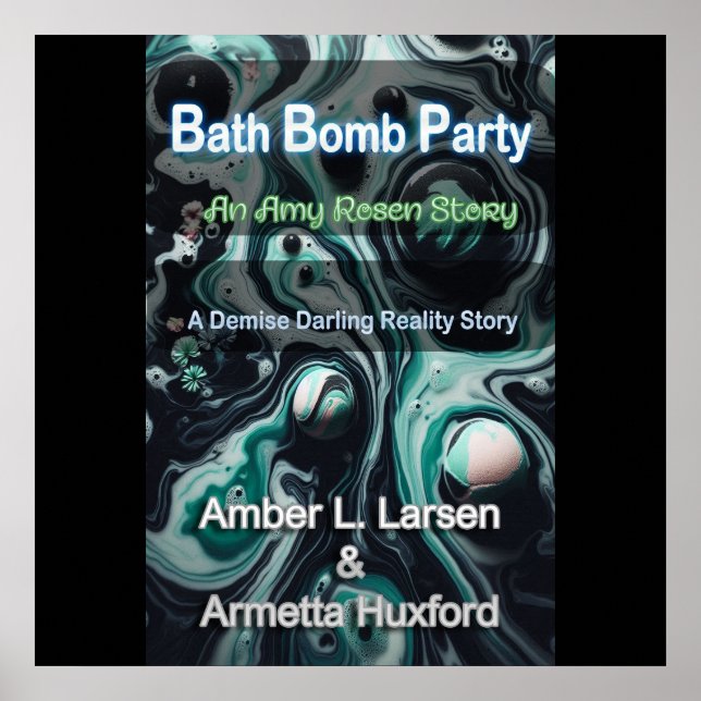 Badebomben-Party-Cover Poster (Vorne)