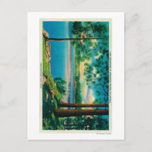 Badebucht am Arrowhad-See Postkarte