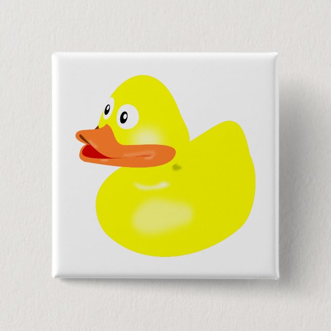 Badeente Button (Vorderseite)