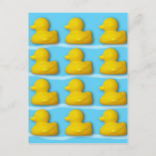 Badeenten Postkarte