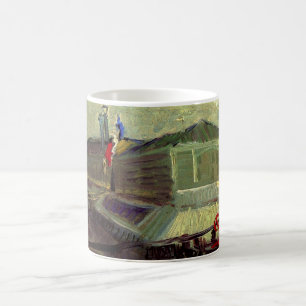 Badefloß an der Seine Asniere von Vincent van Gogh Tasse