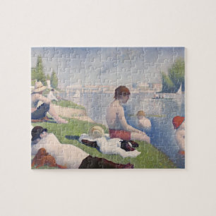 Badegäste Georges Pierre Seurat   bei Asni�res, Puzzle