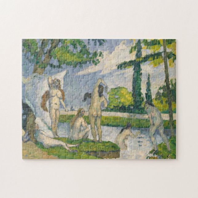 Badegäste Pauls Cezanne | Puzzle (Horizontal)