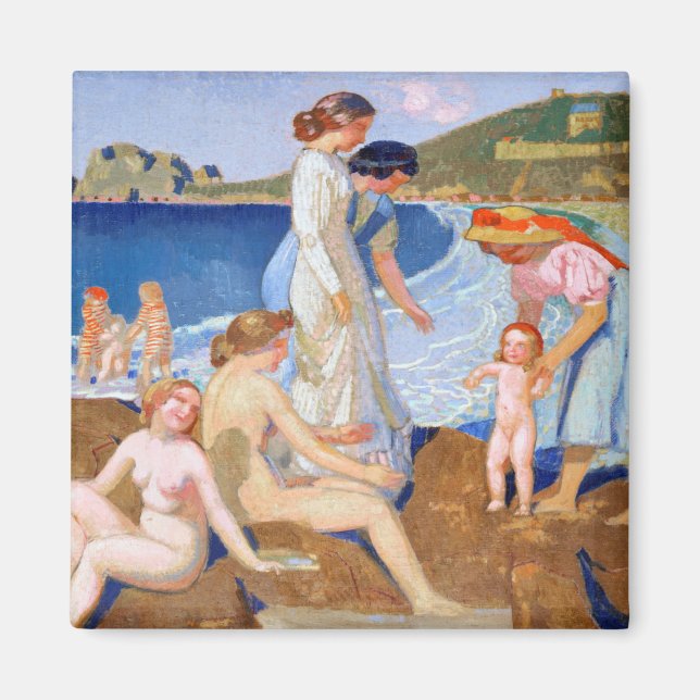 Badegewässer, Maurice Denis Magnet (Vorne)