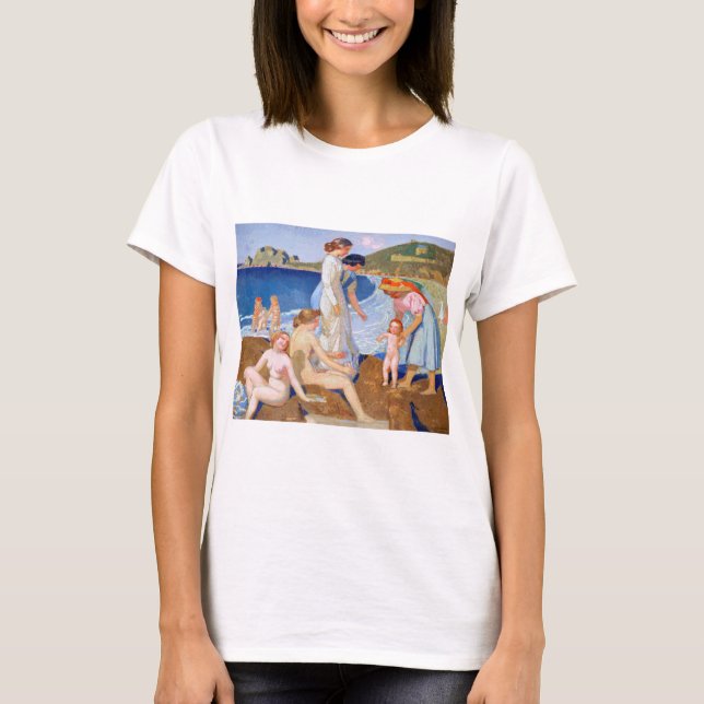 Badegewässer, Maurice Denis T-Shirt (Vorderseite)