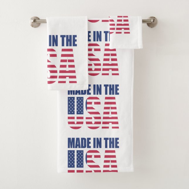 Badehandtuch aus den USA Badhandtuch Set (Insitu)