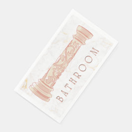 Badehandtuch aus Papier Serviette