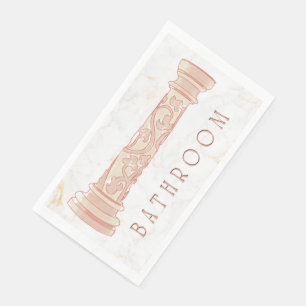 Badehandtuch aus Papier Serviette