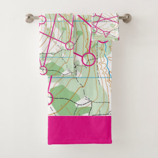 Badehandtuch - Orientierungsflagge Badhandtuch Set