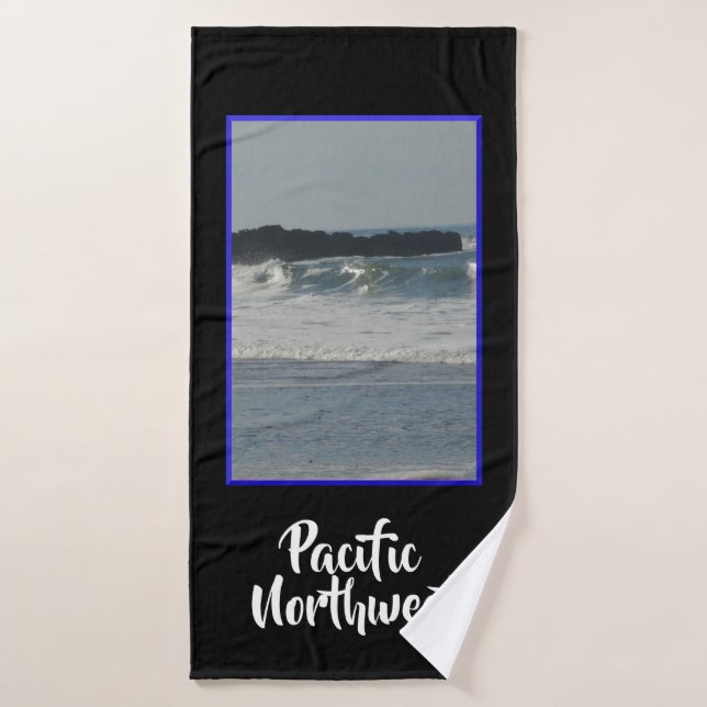 Badehandtuch Pazifischer Nordwesten (Badehandtuch)