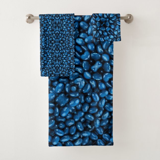 Badehandtuch Set Blue Jelly Beans (Insitu)