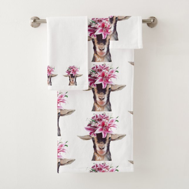 Badehandtuch Set Lily the Goat (Insitu)