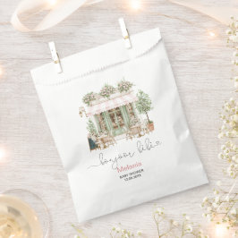 Badehaube Babydusche Papiertüte Geschenktütchen