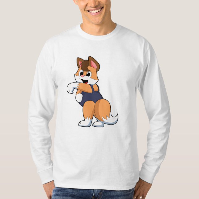 Badehose mit Badeanzug T-Shirt (Vorderseite)