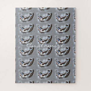 Bademantel Thunder_Cove Grau Puzzle