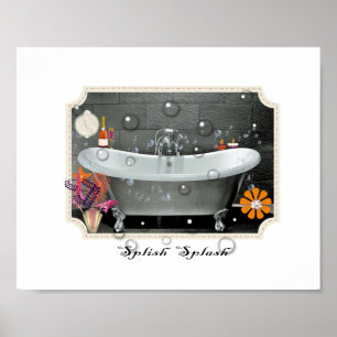 Bademäntel Wanddekoration Vintage Inspirierte Kuns Poster
