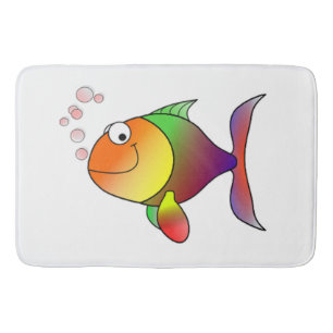 Badematte/Fisch Badematte