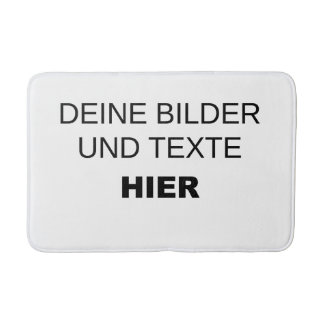 Badematte selbst gestalten - kreatives Geschenk