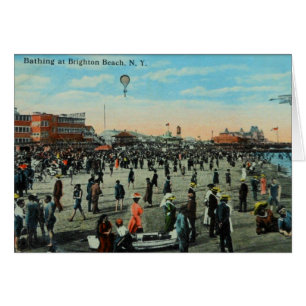 Baden am Brighton Beach, Brooklyn vor einem Jahrhu