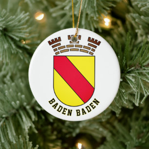 Baden Baden Wappen - DEUTSCHLAND Keramik Ornament