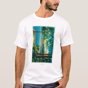 Baden des Bucht-Punktes an der See-Pfeilspitze T-Shirt
