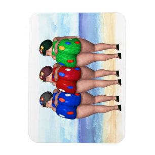 Baden des Schönheits-Magneten Magnet