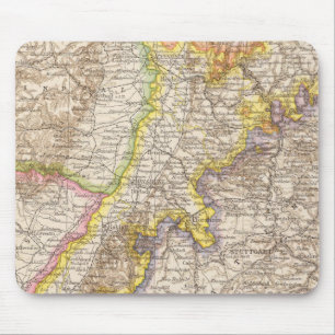 Baden-Deutschland-Atlas-Karte Mousepad