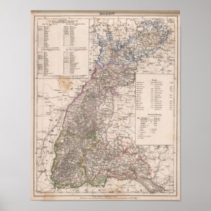 Baden, Deutschland Poster