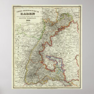 Baden, Deutschland Poster