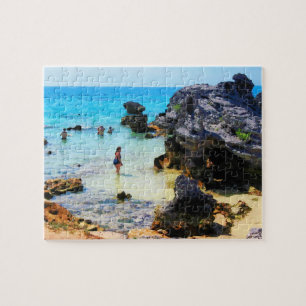 Baden im Ozean St. George Bermuda Puzzle