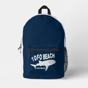 Baden mit Wale Sharks - Tofo Beach Mosambik Bedruckter Rucksack