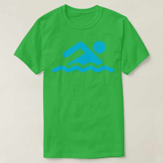 Baden nach anderen Farben T-Shirt (Design vorne)