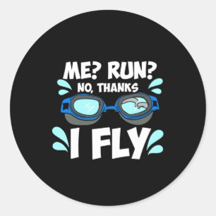 Baden Runder Aufkleber